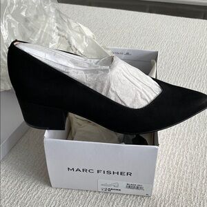 Marc Fisher Labore Black Heels